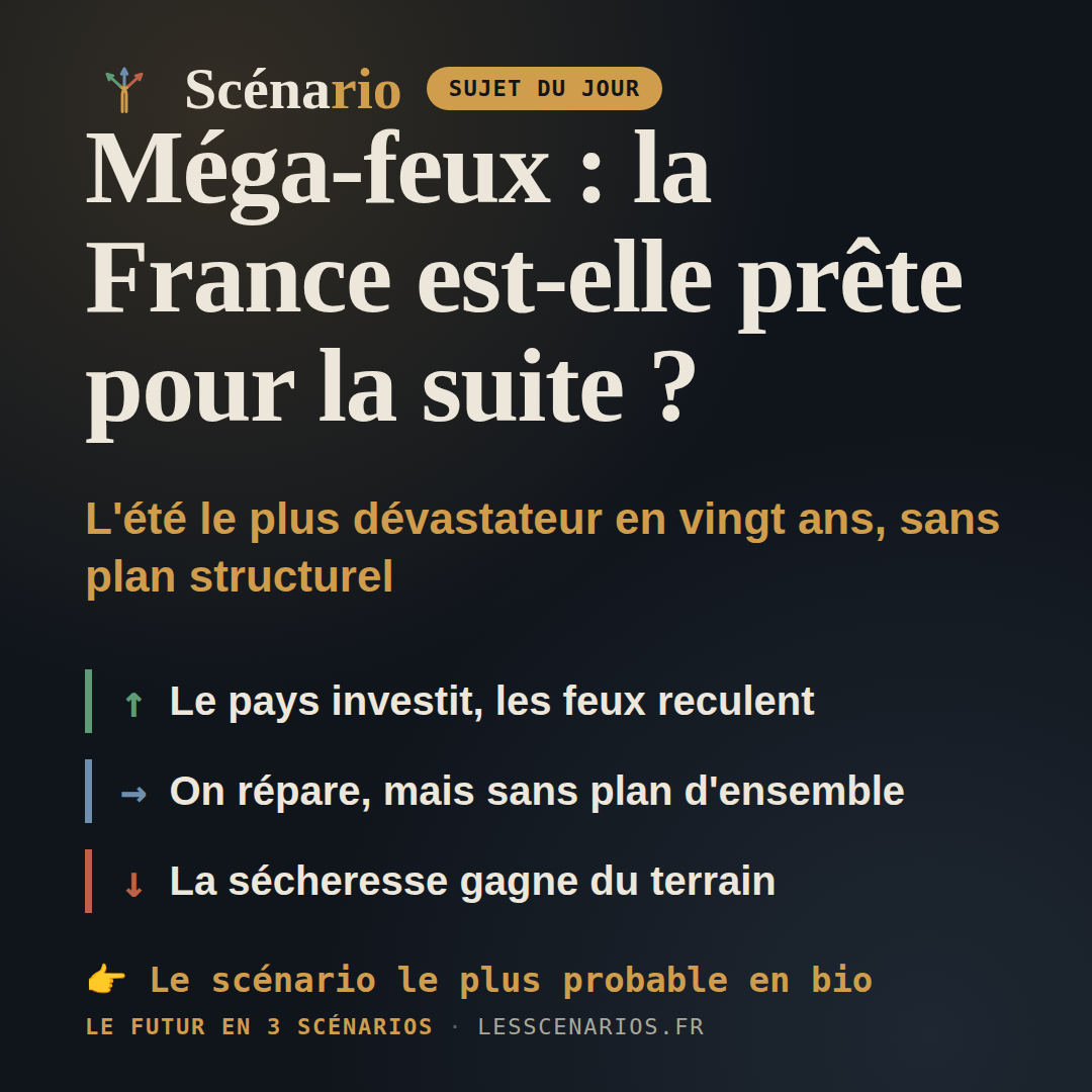 Méga-feux : la France est-elle prête pour la suite ?