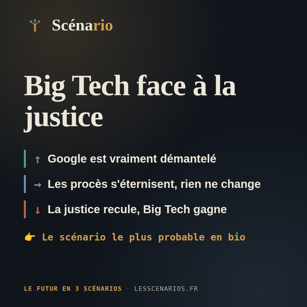 Big Tech face à la justice