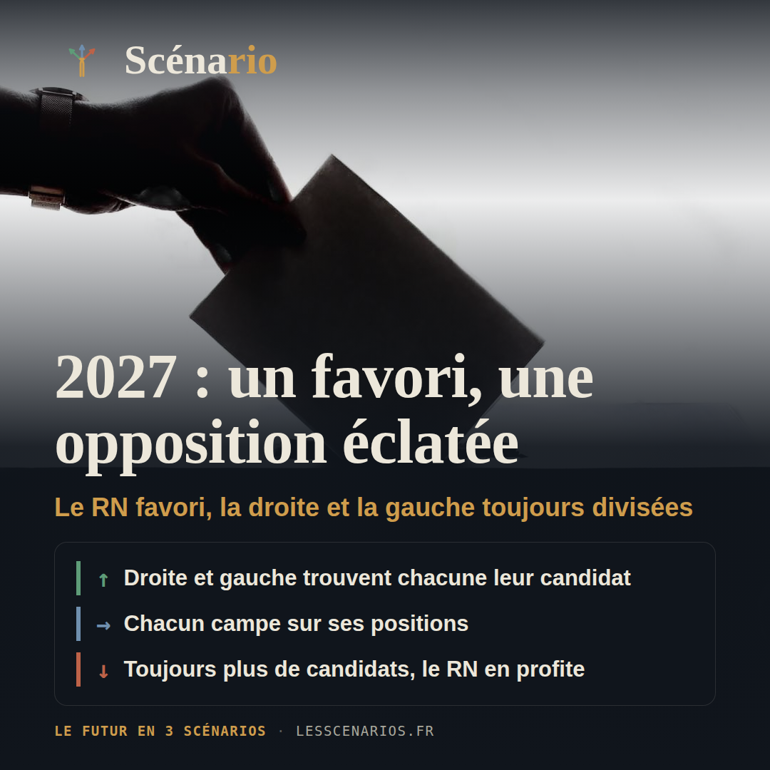 2027 : un favori, une opposition éclatée