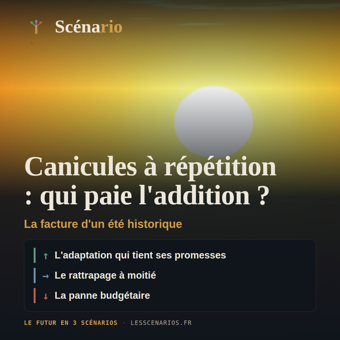 Canicules à répétition : qui paie l'addition ?