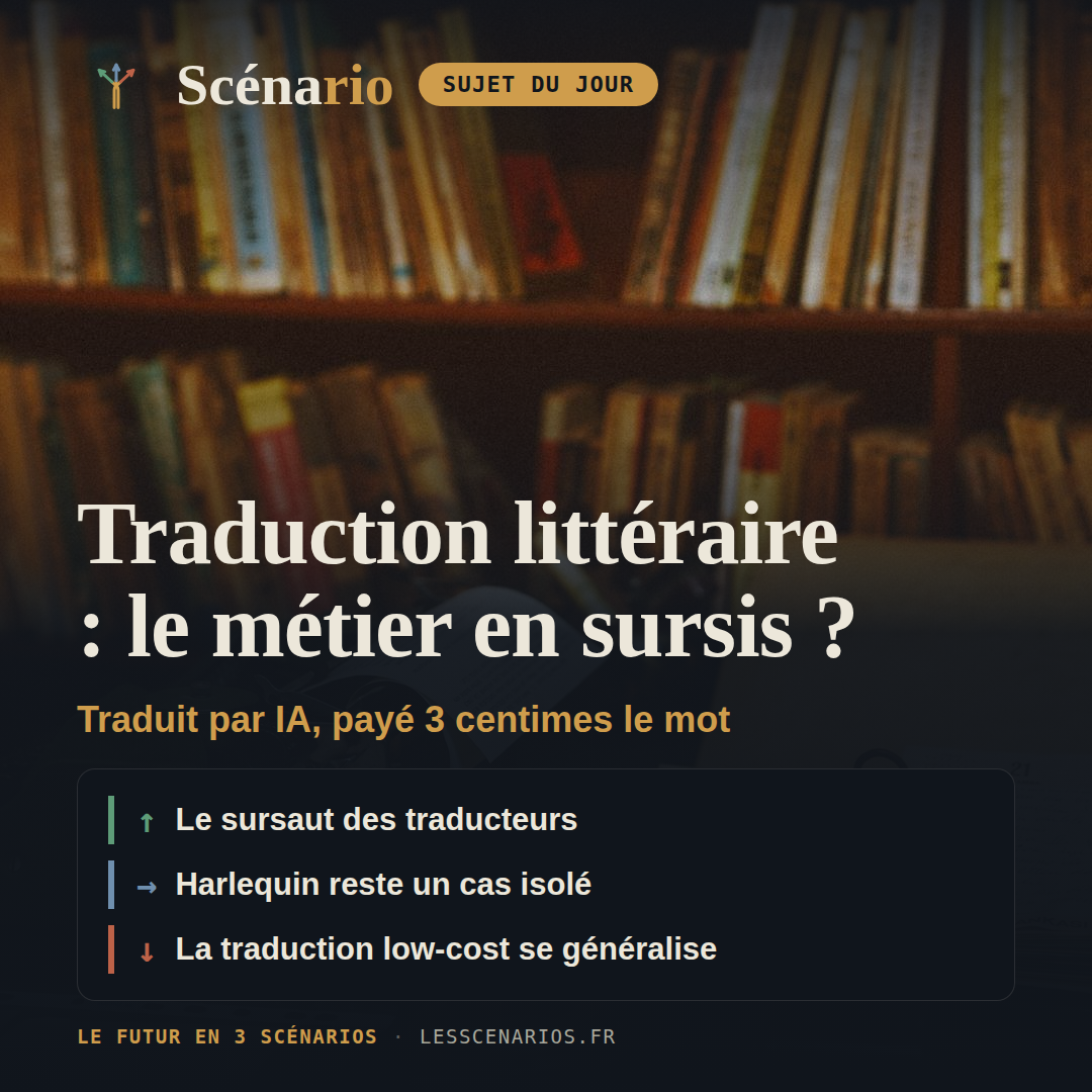 Traduction littéraire : le métier en sursis ?