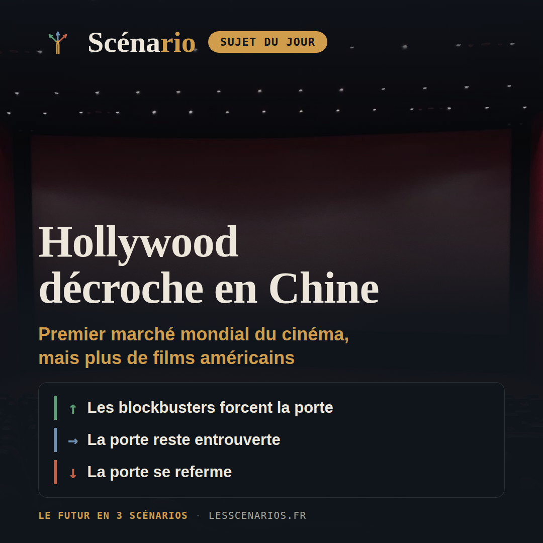 Hollywood décroche en Chine