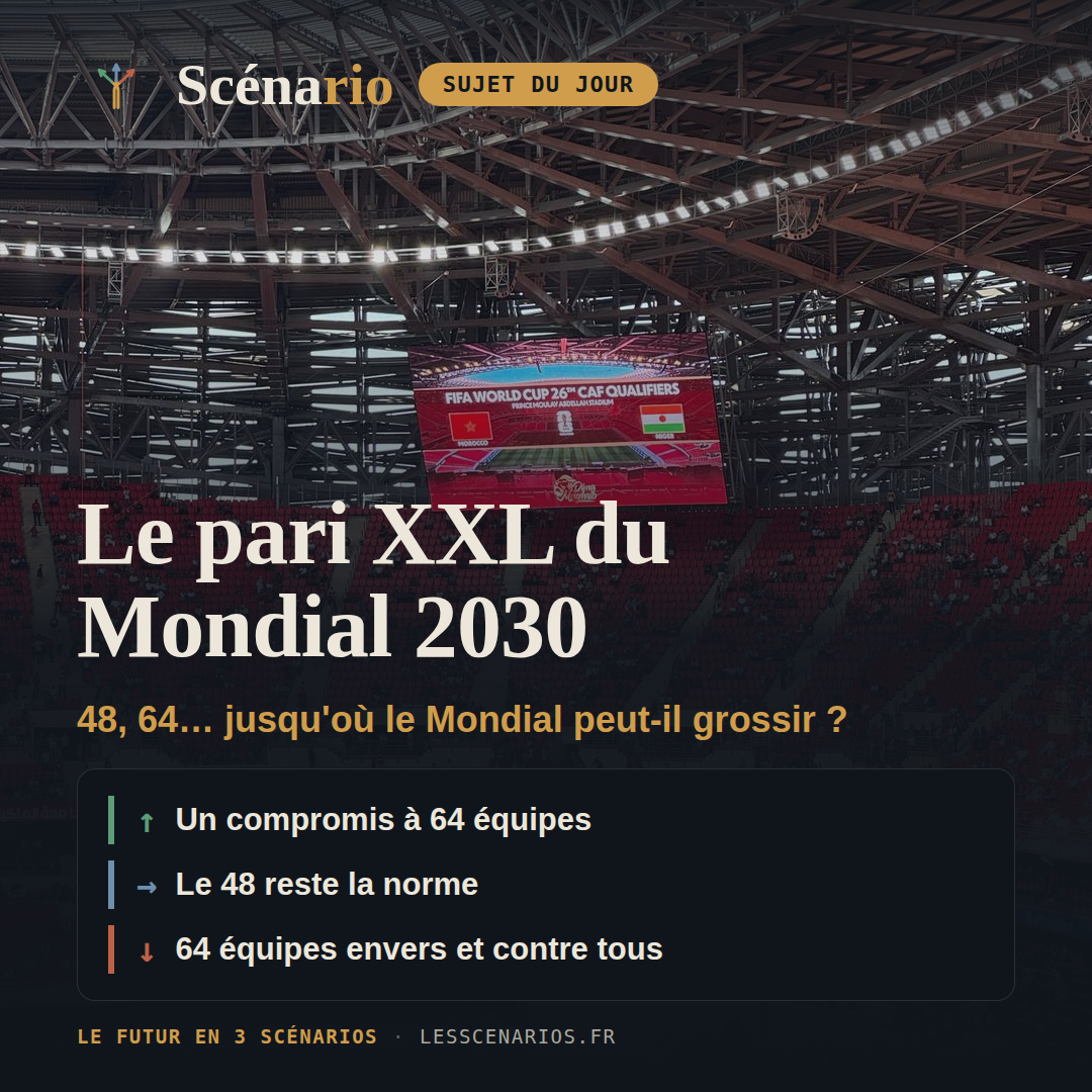 Le pari XXL du Mondial 2030