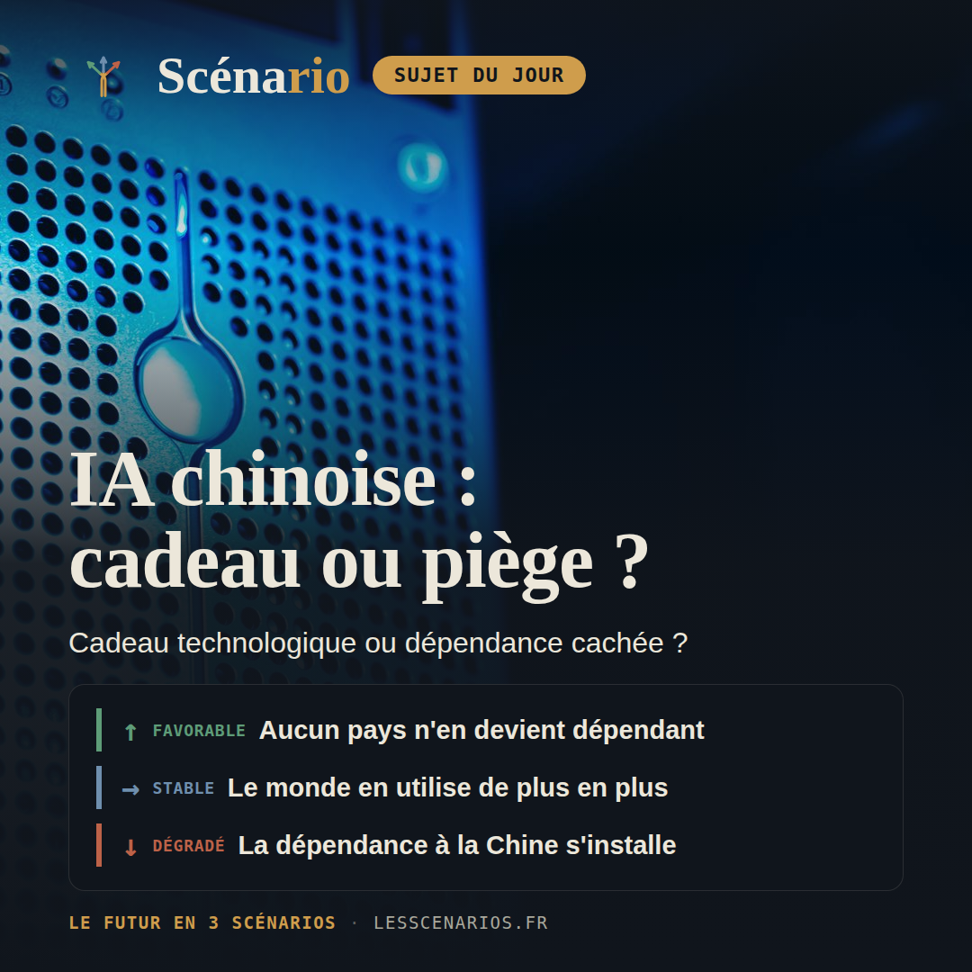 IA chinoise : cadeau ou piège ?