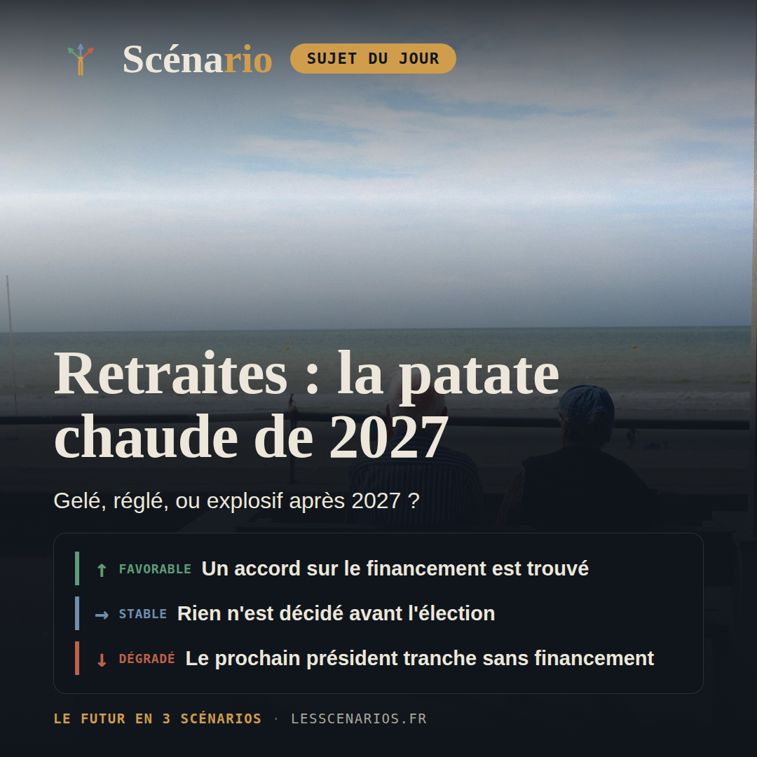 Retraites : la patate chaude de 2027