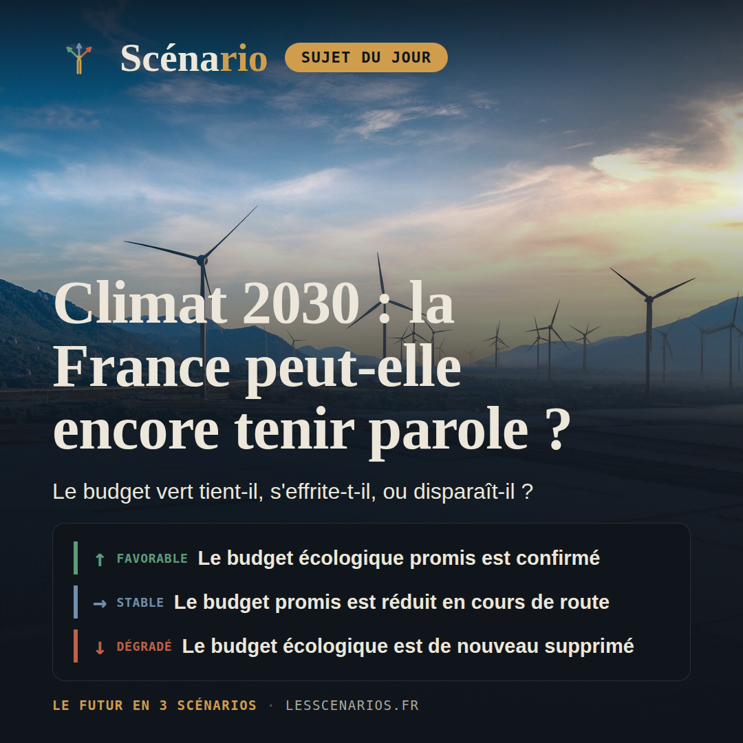 Climat 2030 : la France peut-elle encore tenir parole ?