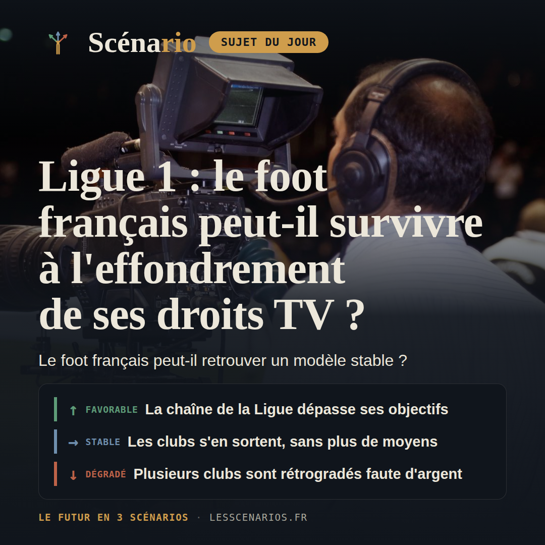 Ligue 1 : le foot français peut-il survivre à l'effondrement de ses droits TV ?