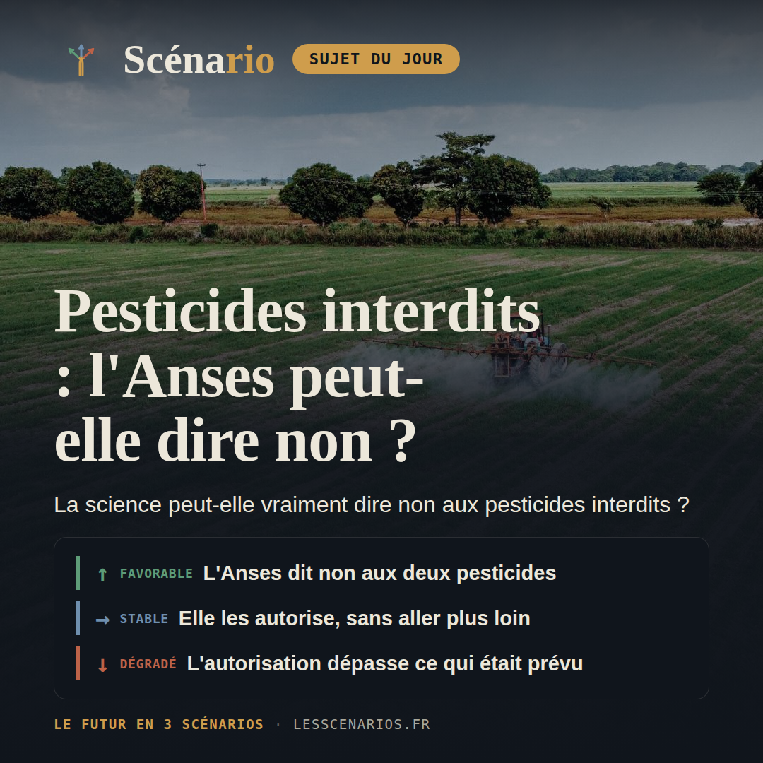 Pesticides interdits : l'Anses peut-elle dire non ?
